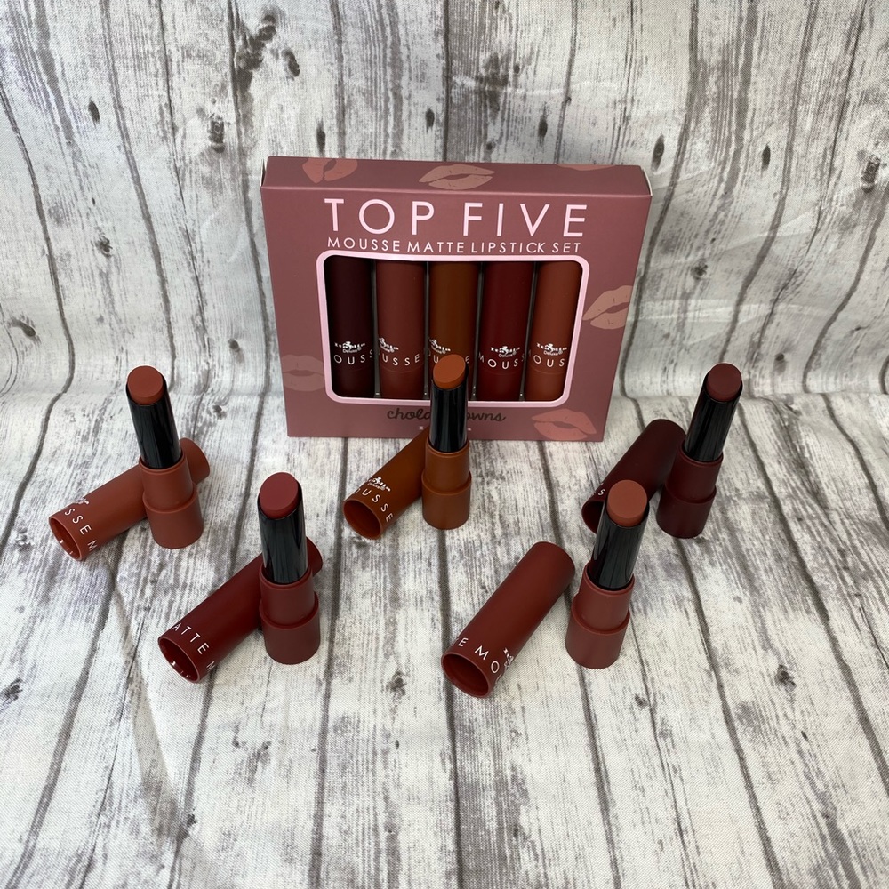 Chola Brown lipstick set
